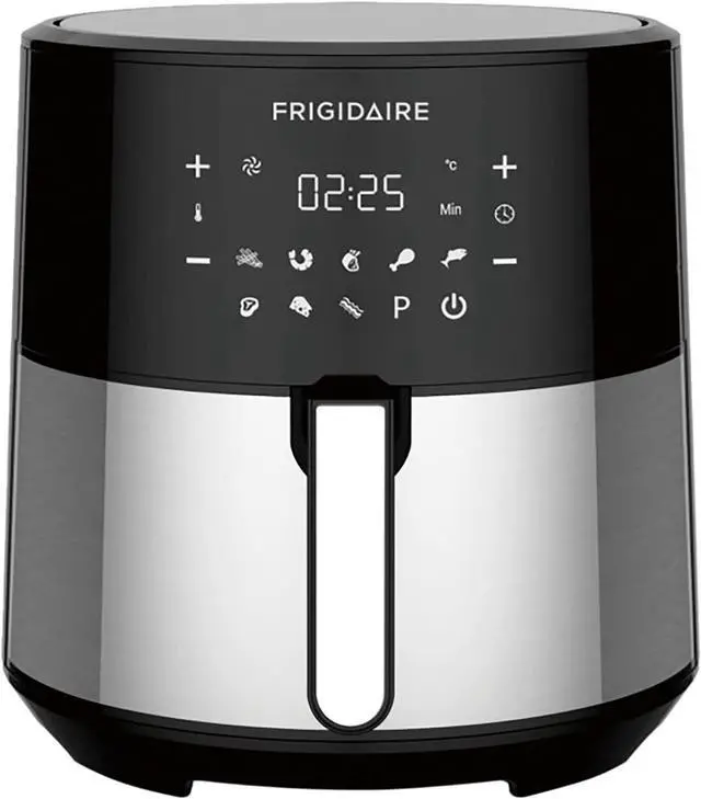 Alt view image 3 of 8 - Frigidaire EAF800-SS 8.5 Quart Capacity Air Fryer, Standard, Stainless