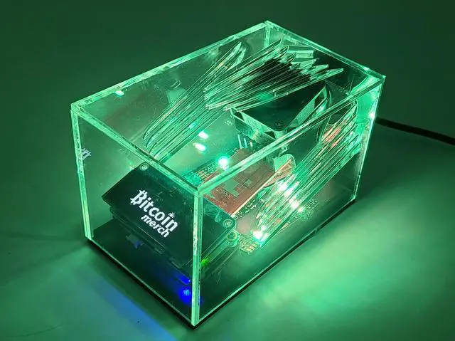 Alt view image 6 of 7 - Bitcoin Merch® MARS LANDER Solo Bitcoin Miner - Up to 250GH/s