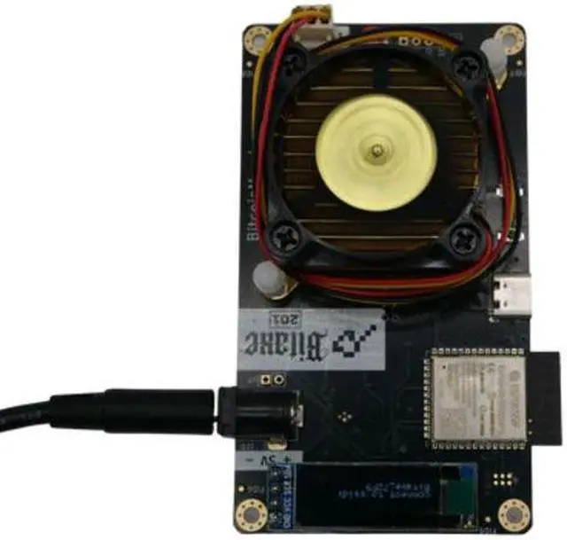 Alt view image 2 of 3 - Bitcoin Merch® Bitaxe Ultra 1366 + Power Supply Bitcoin Miner 425GH/s+