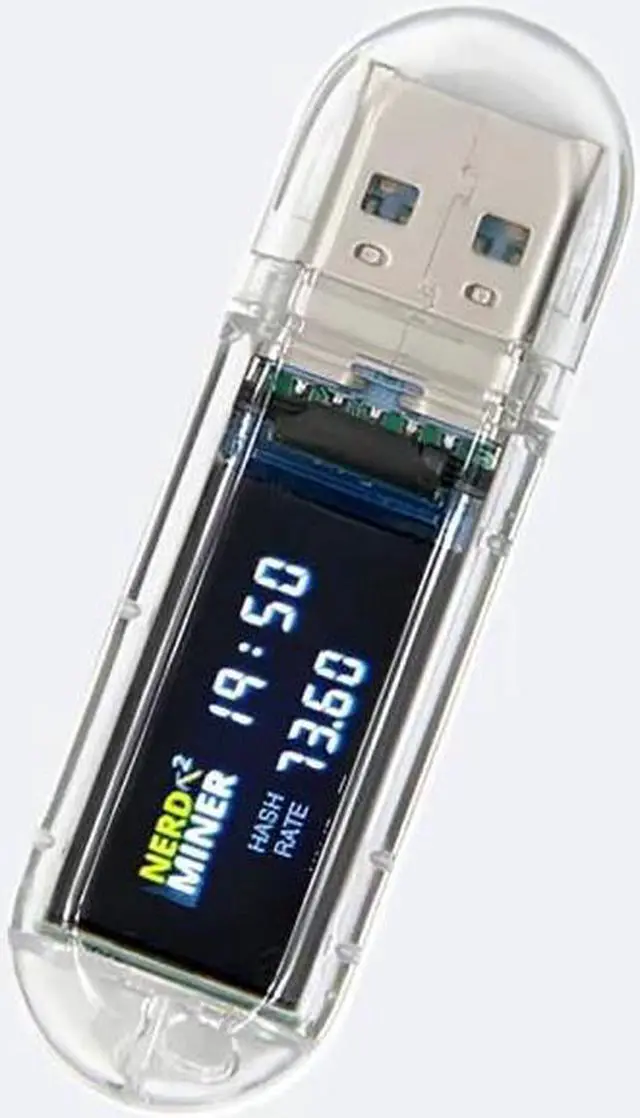 Alt view image 4 of 6 - Bitcoin Merch - 7x Nerd Miner 2 - USB Solo Bitcoin Miner COMBO