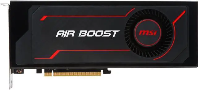 Alt view image 2 of 4 - 8GB MSI Radeon RX Vega 56 OC DisplayPort 3x HDMI PCI Express x16 RX-VEGA-56-AIR-BOOST-8G-OC Graphics Card