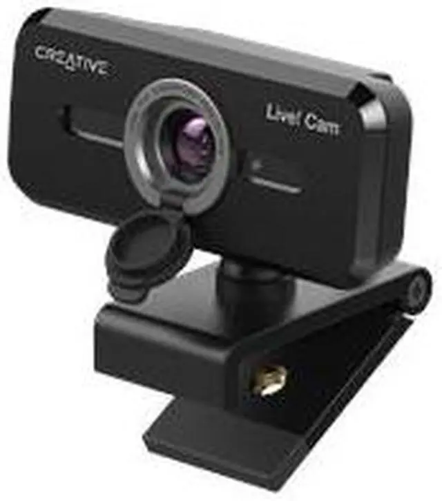 Alt view image 17 of 17 - Creative Live! Cam Sync 1080p V2 Full HD Wide-Angle USB Webcam with Auto Mute and Noise Cancellation for Video Calls, Improved Dual Built-in Mic, Privacy Lens Cap, Universal Tripod Mount