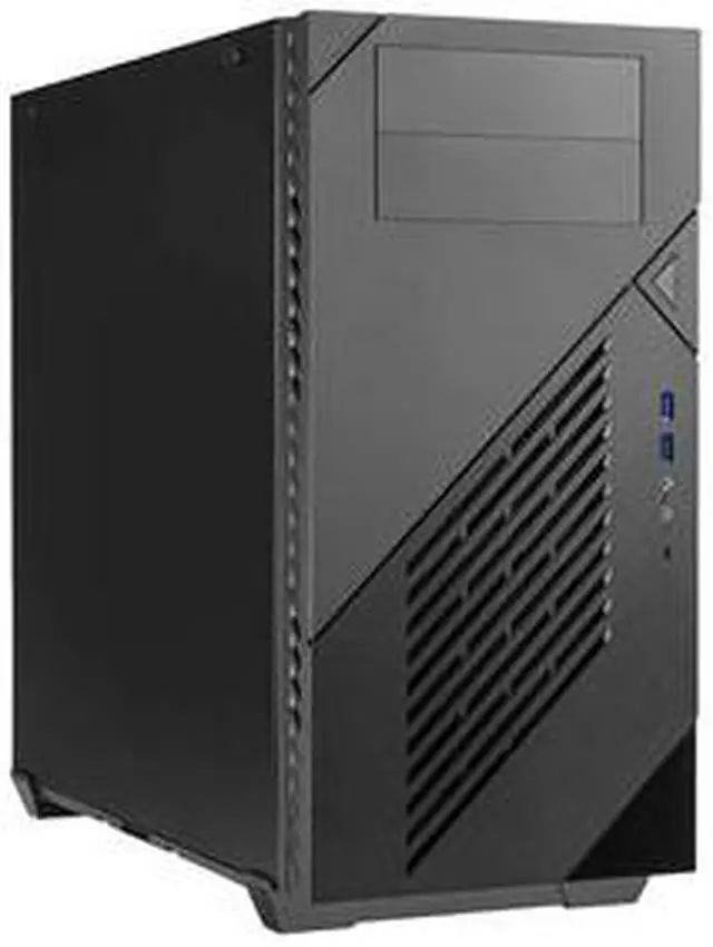 Alt view image 6 of 7 - In-Win PE715 GPU Workstation ATX/CEB Mid Tower Case (Black)