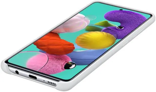 Alt view image 3 of 5 - galaxy a51 lte silicone cover white