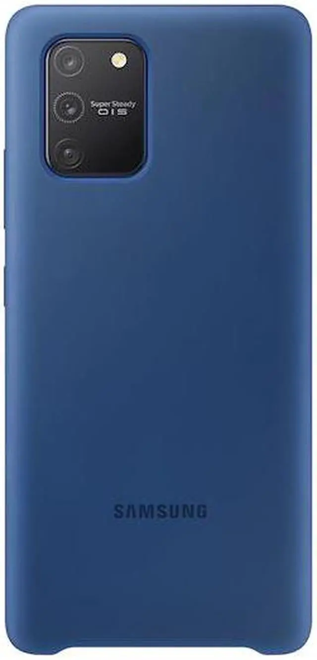 Main image of galaxy s10 lite silicone cover blue