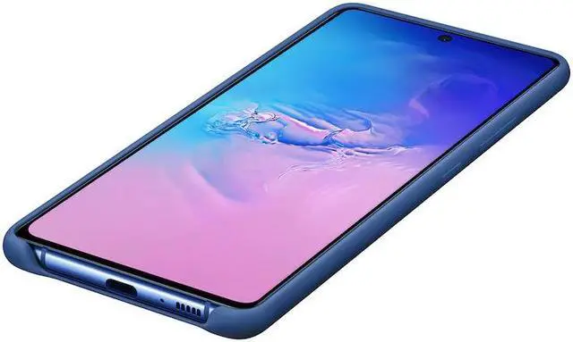 Alt view image 3 of 4 - galaxy s10 lite silicone cover blue
