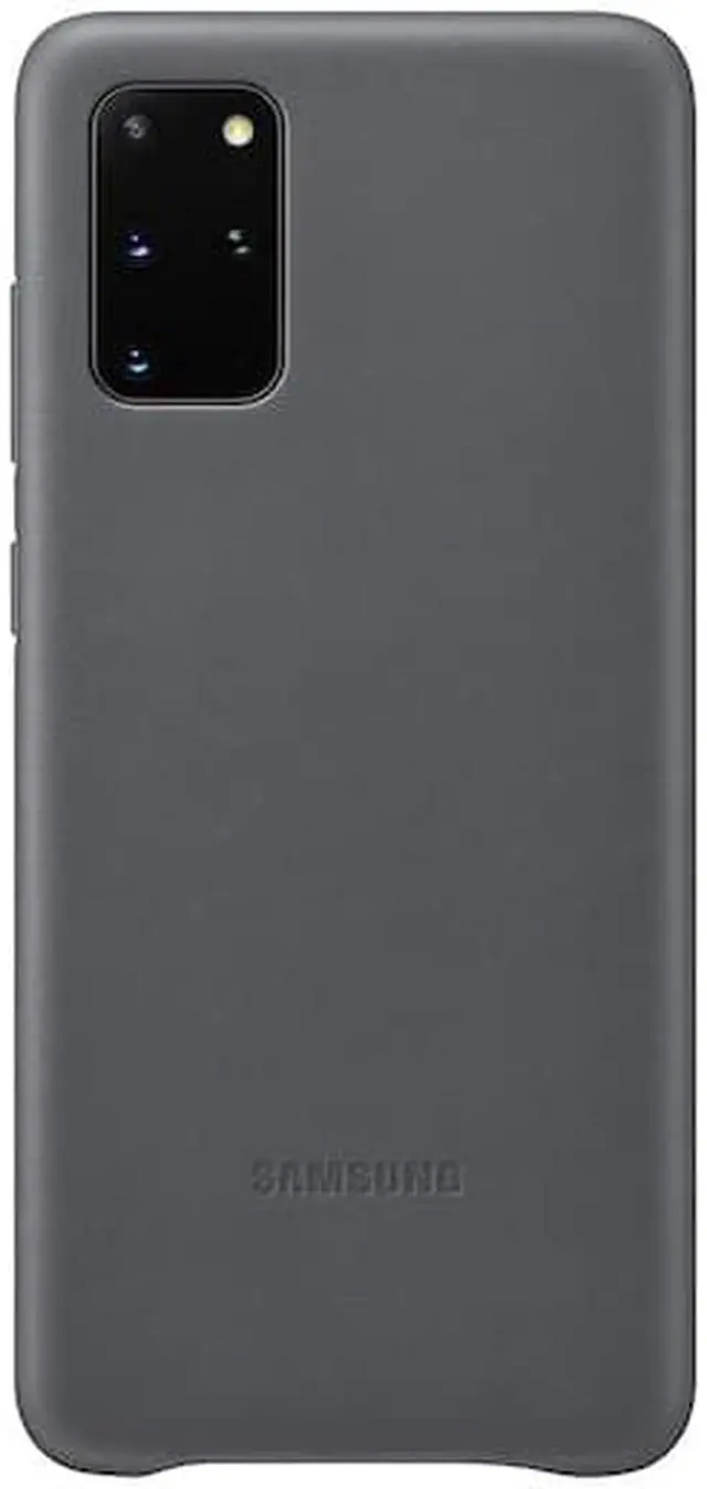 Alt view image 7 of 9 - Samsung Leather Cover for Galaxy S20 Plus - Gray