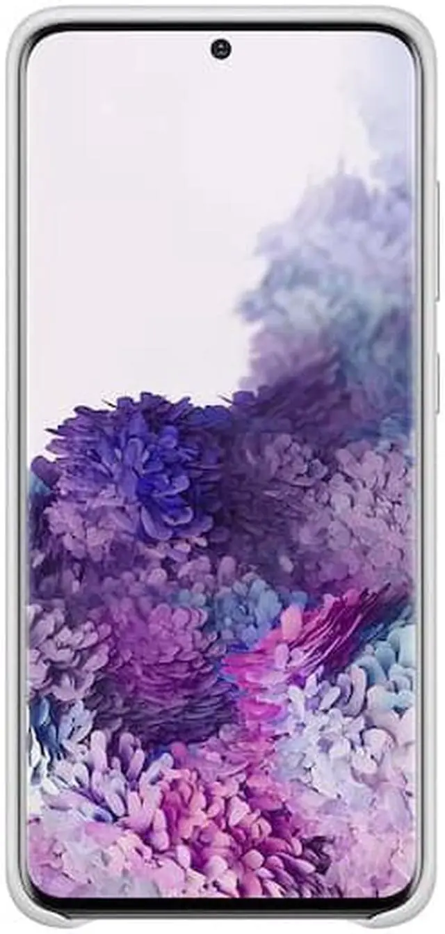 Alt view image 6 of 7 - Samsung Genuine Leather Cover For Galaxy S20 Case S20 5G Silver EF-VG980LSEGUS