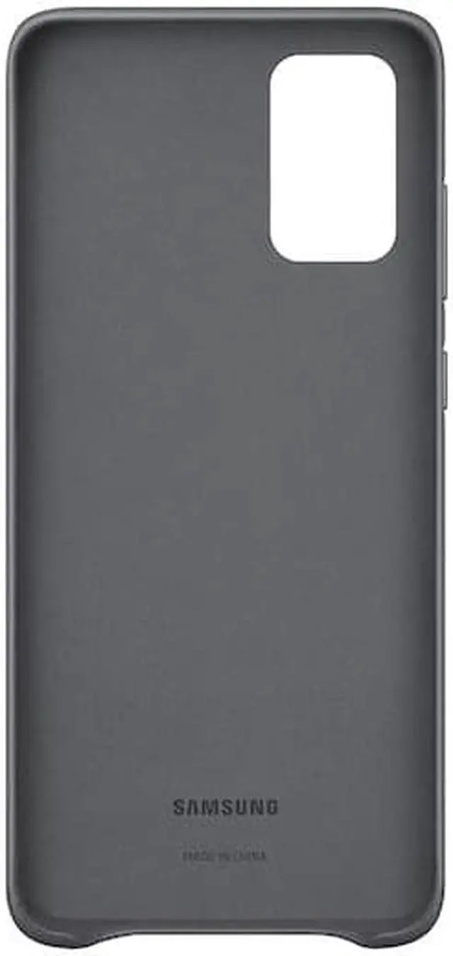 Alt view image 8 of 9 - Samsung Leather Cover for Galaxy S20 Plus - Gray