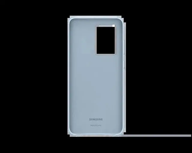 Alt view image 4 of 4 - galaxy s20 ultra 5g leather cover blue