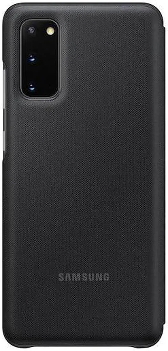 Alt view image 2 of 2 - galaxy s20 5g led wallet cover black