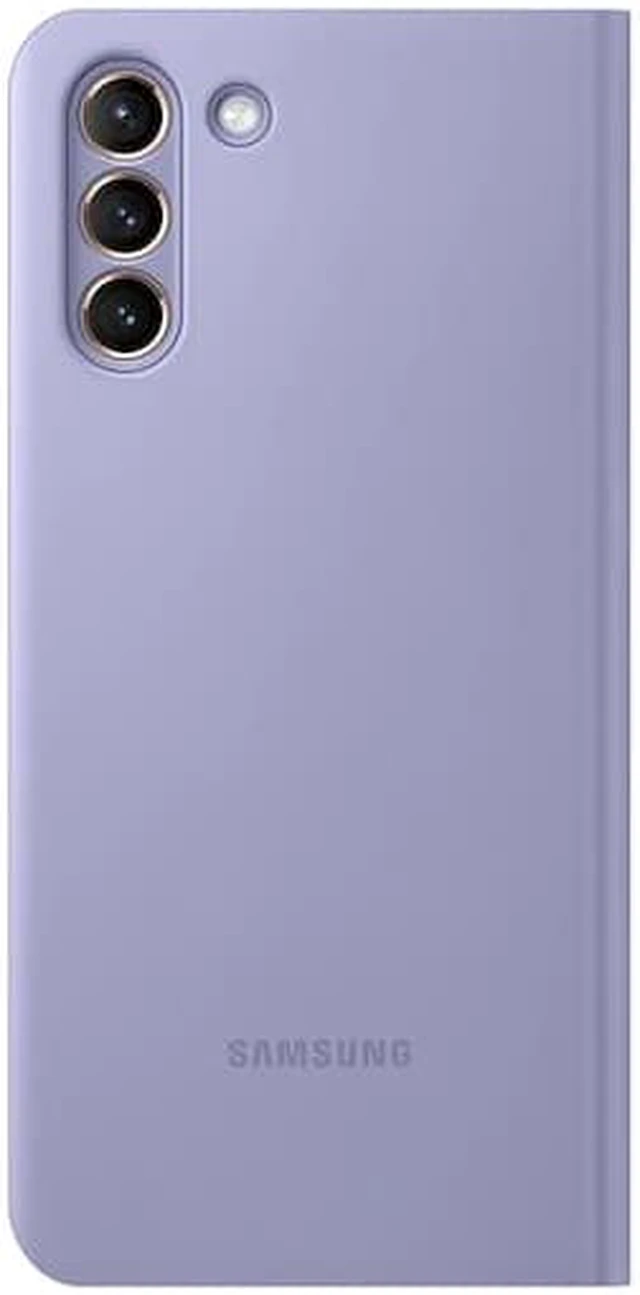 Alt view image 9 of 9 - Samsung LED Wallet Cover for Galaxy S21+ 5G Smartphones - Violet