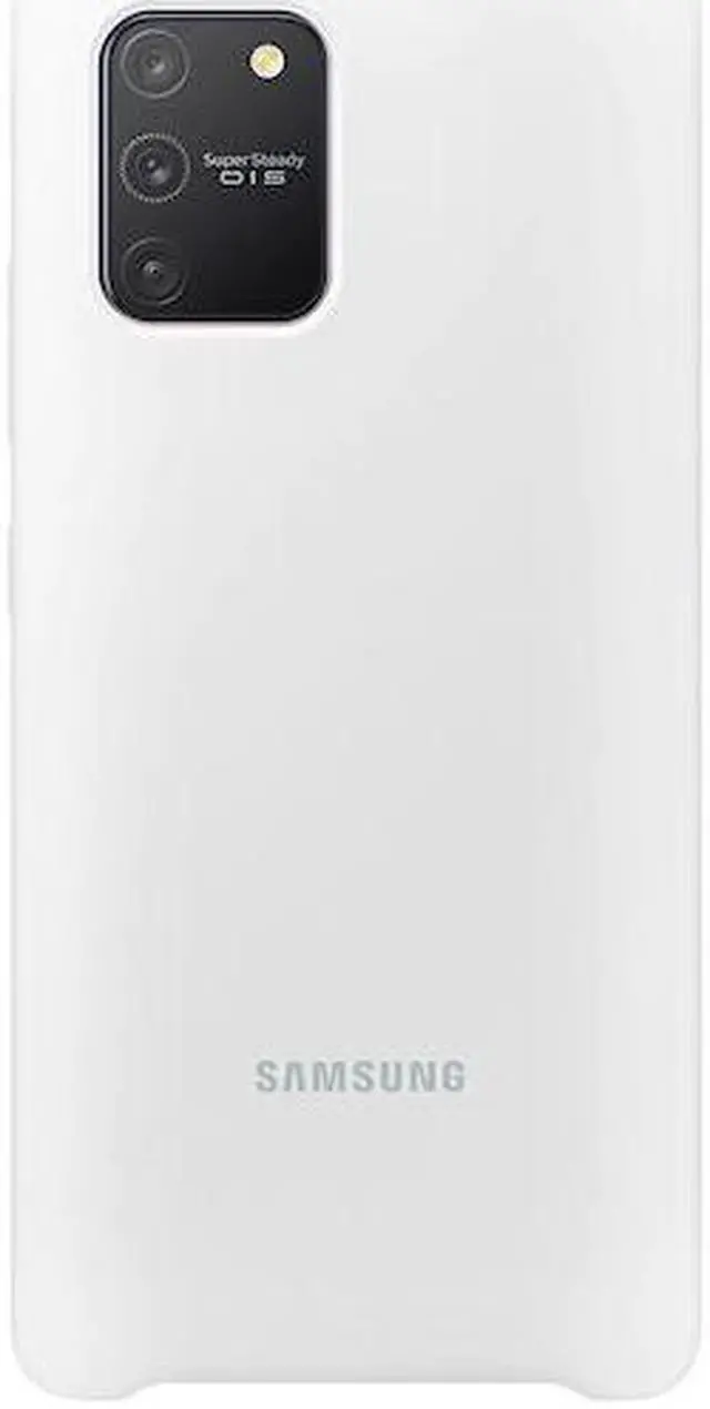 Main image of galaxy s10 lite silicone cover white