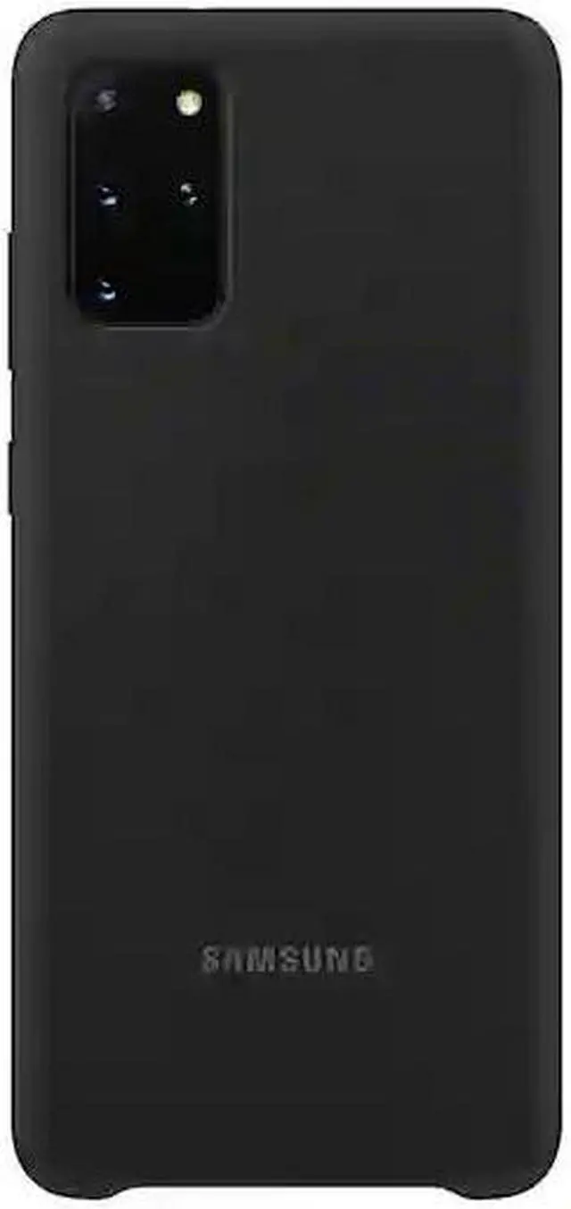 Main image of galaxy s20+ 5g silicone cover black