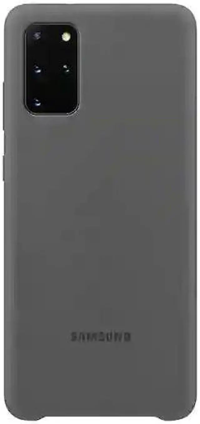 Alt view image 4 of 6 - Samsung Genuine Silicone Cover For Galaxy S20+ S20+5G Gray EF-PG985TJEGUS