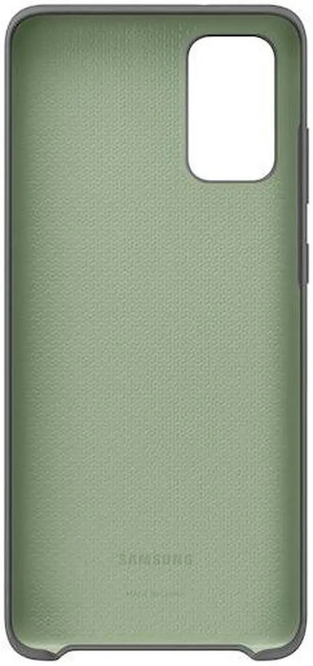 Alt view image 5 of 6 - Samsung Genuine Silicone Cover For Galaxy S20+ S20+5G Gray EF-PG985TJEGUS