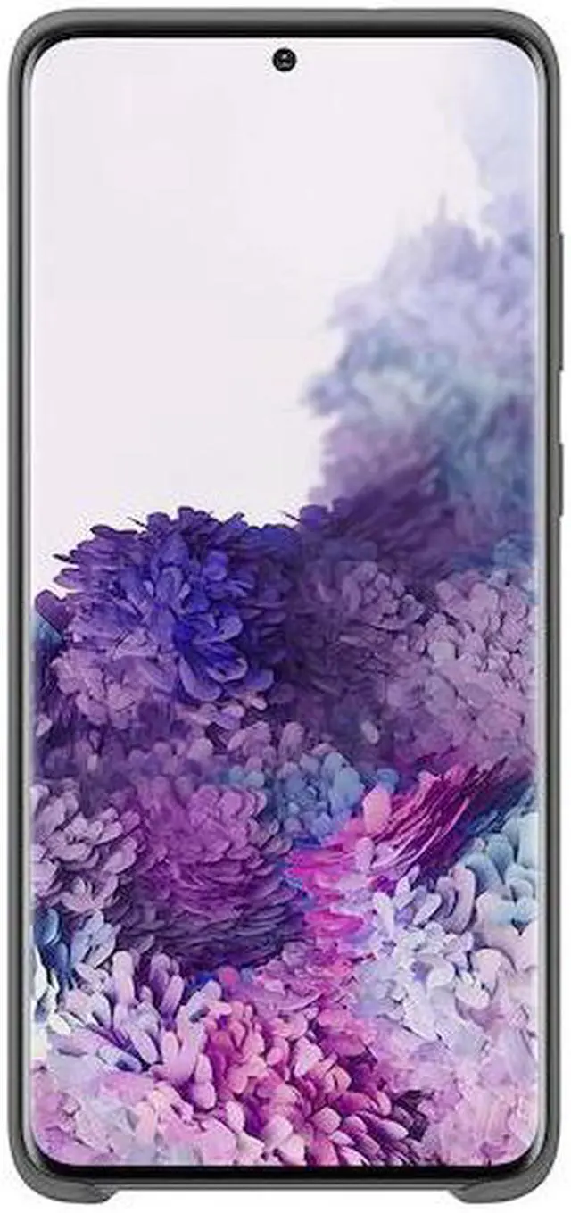Alt view image 6 of 6 - Samsung Genuine Silicone Cover For Galaxy S20+ S20+5G Gray EF-PG985TJEGUS