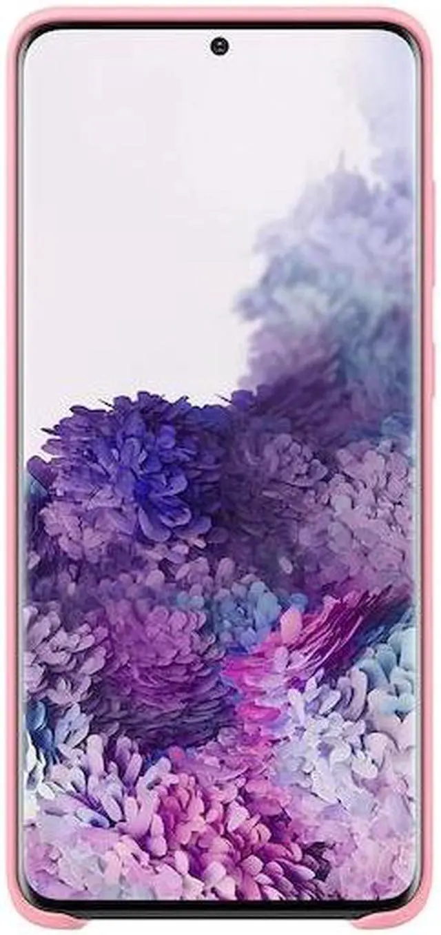 Alt view image 3 of 3 - Galaxy S20+ 5G Silicone Cover, Pink
