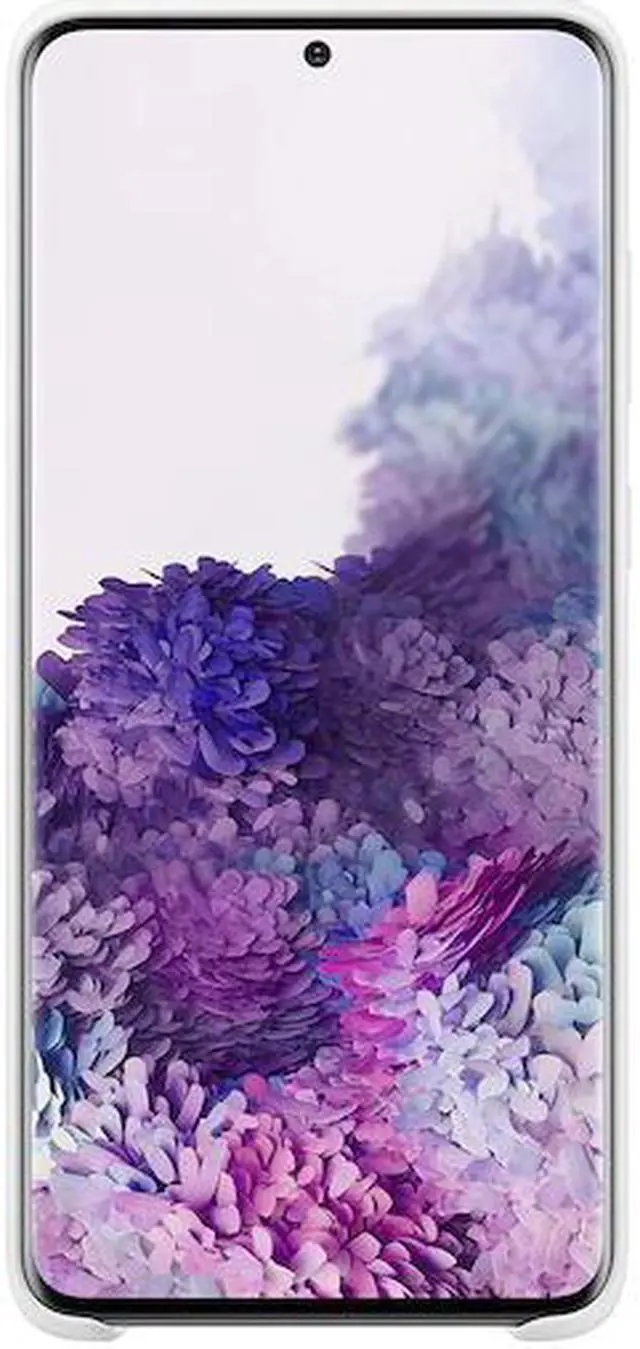 Alt view image 3 of 3 - Galaxy S20+ 5G Silicone Cover, White