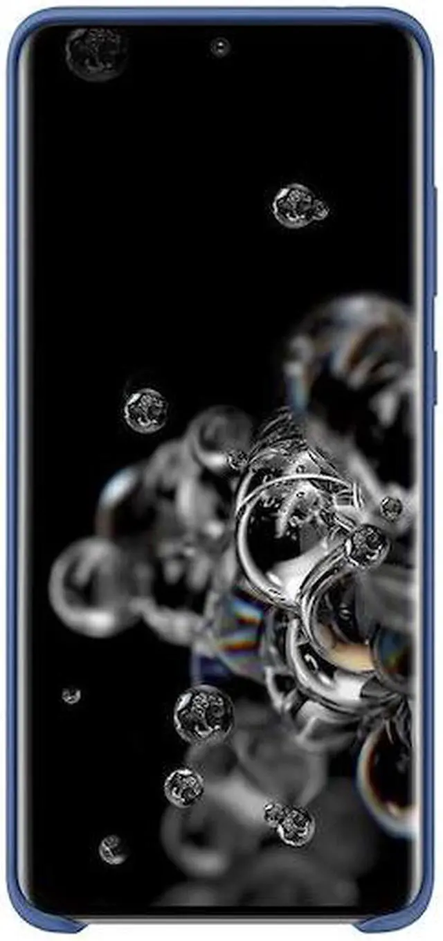 Alt view image 3 of 3 - Galaxy S20 Ultra 5G Silicone Cover, Navy