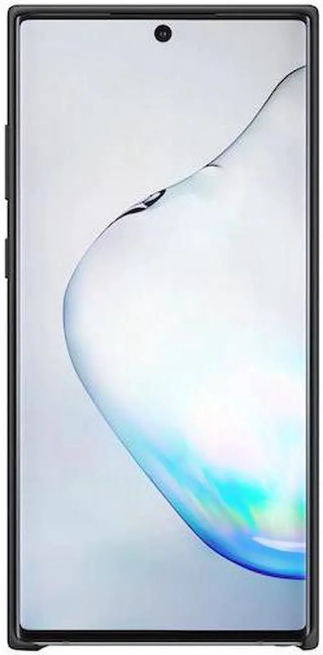 Alt view image 9 of 11 - Samsung Galaxy Note10 Plus Silicone Cover, Excellent Grip and Protection With Minimal Bulkiness, Black