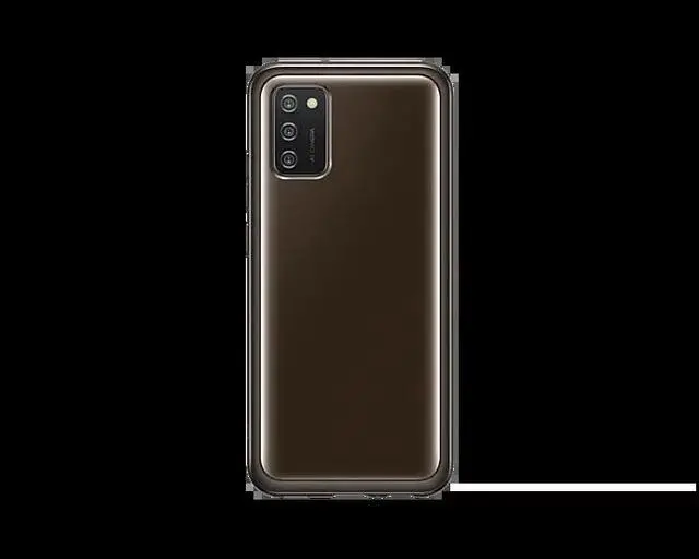 Alt view image 2 of 5 - galaxy a02s soft clear cover black