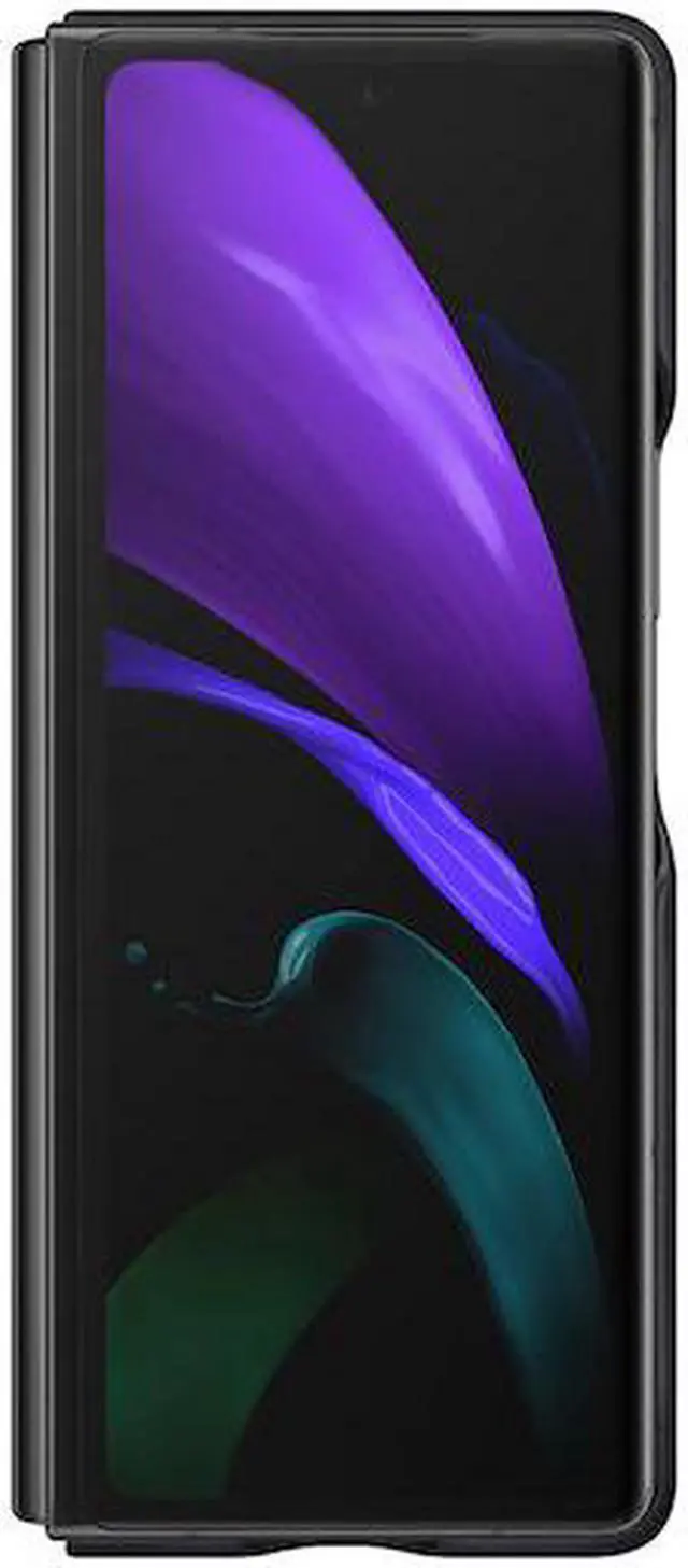Alt view image 2 of 5 - Galaxy Z Fold2 5G Leather Cover, Black
