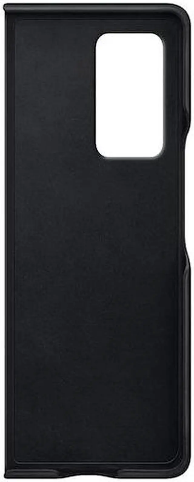 Alt view image 4 of 5 - Galaxy Z Fold2 5G Leather Cover, Black