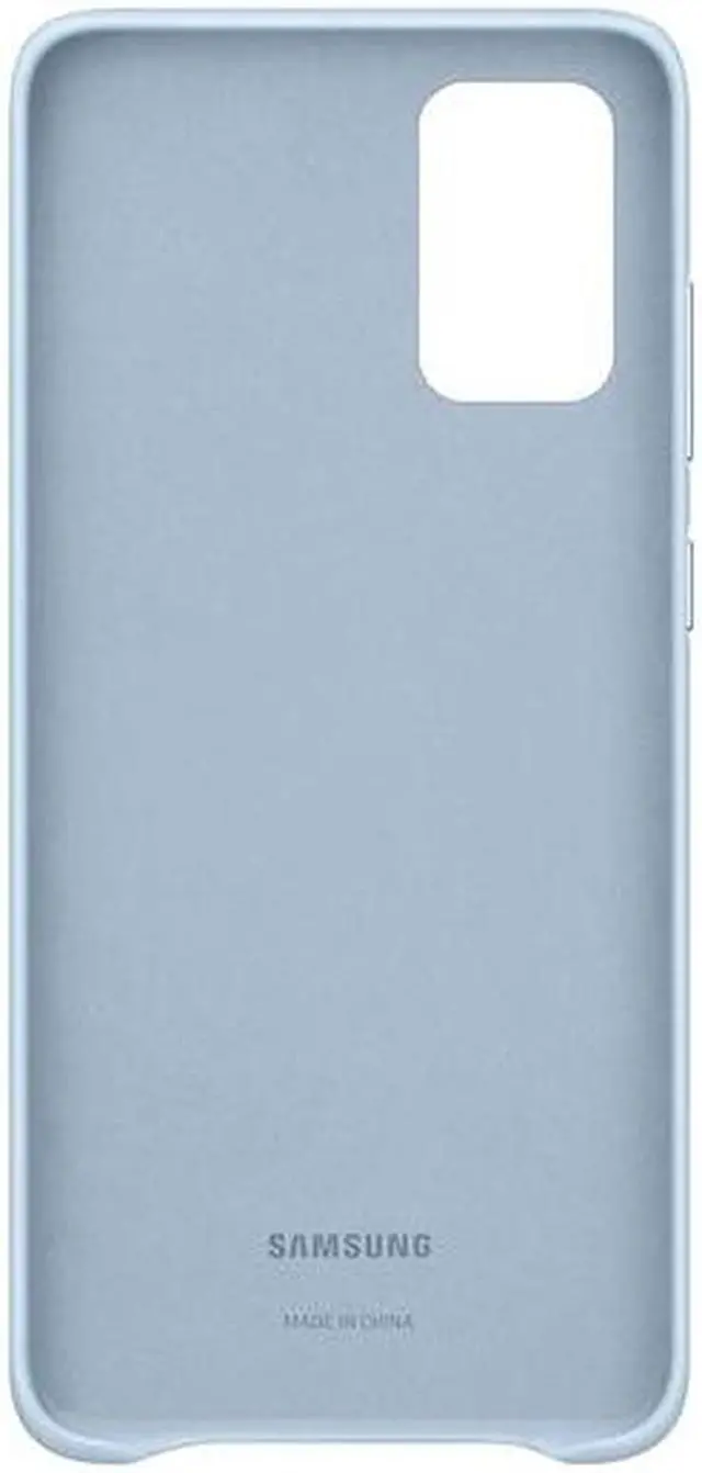 Alt view image 2 of 3 - Galaxy S20+ 5G Leather Cover, Blue