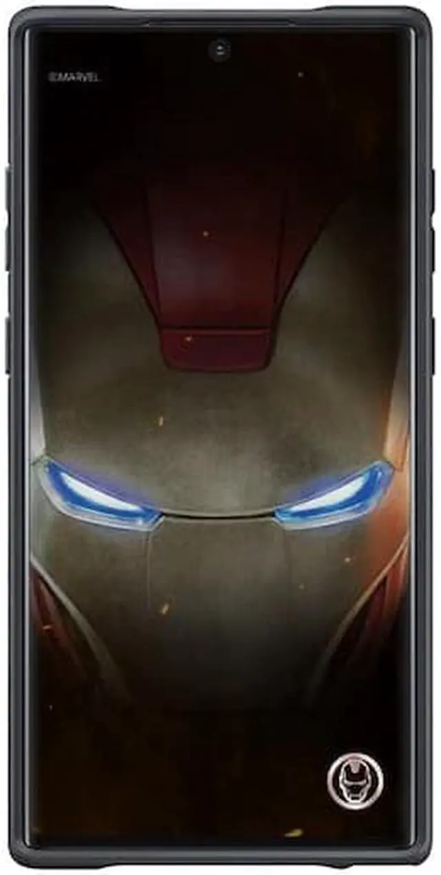 Alt view image 4 of 5 - galaxy friends iron man rugged protective smart cover for note10
