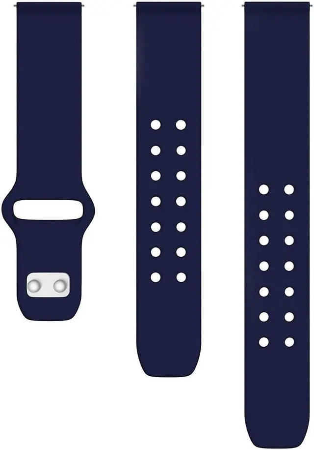 Main image of Quick Change Silicone Sport Band 20mm Navy Blue