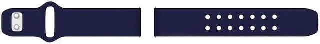 Alt view image 2 of 4 - Quick Change Silicone Sport Band 20mm Navy Blue