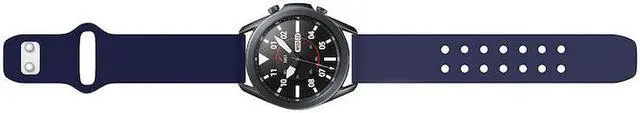 Alt view image 3 of 4 - Quick Change Silicone Sport Band 20mm Navy Blue