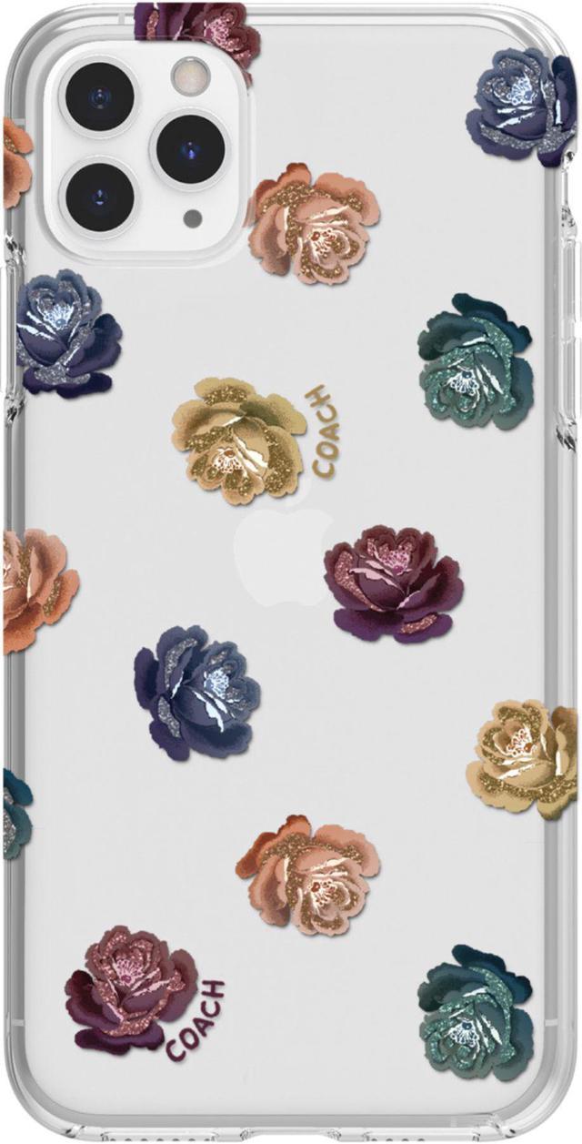 Coach Protective Case for iPhone 11 Pro Max Dreamy Peony Clear