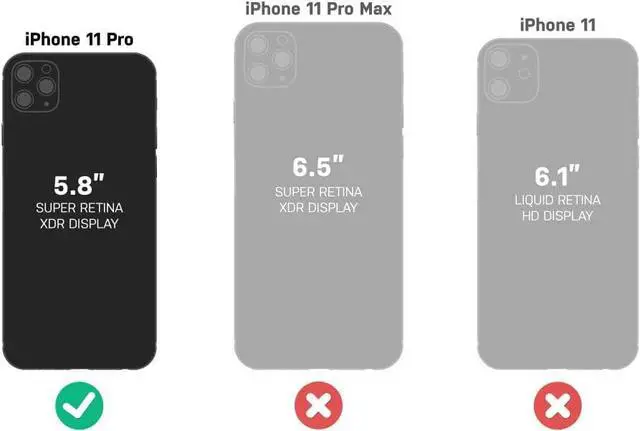 Alt view image 5 of 6 - LifeProof FRE SERIES Waterproof Case for iPhone 11 Pro - BLACK -77-62982