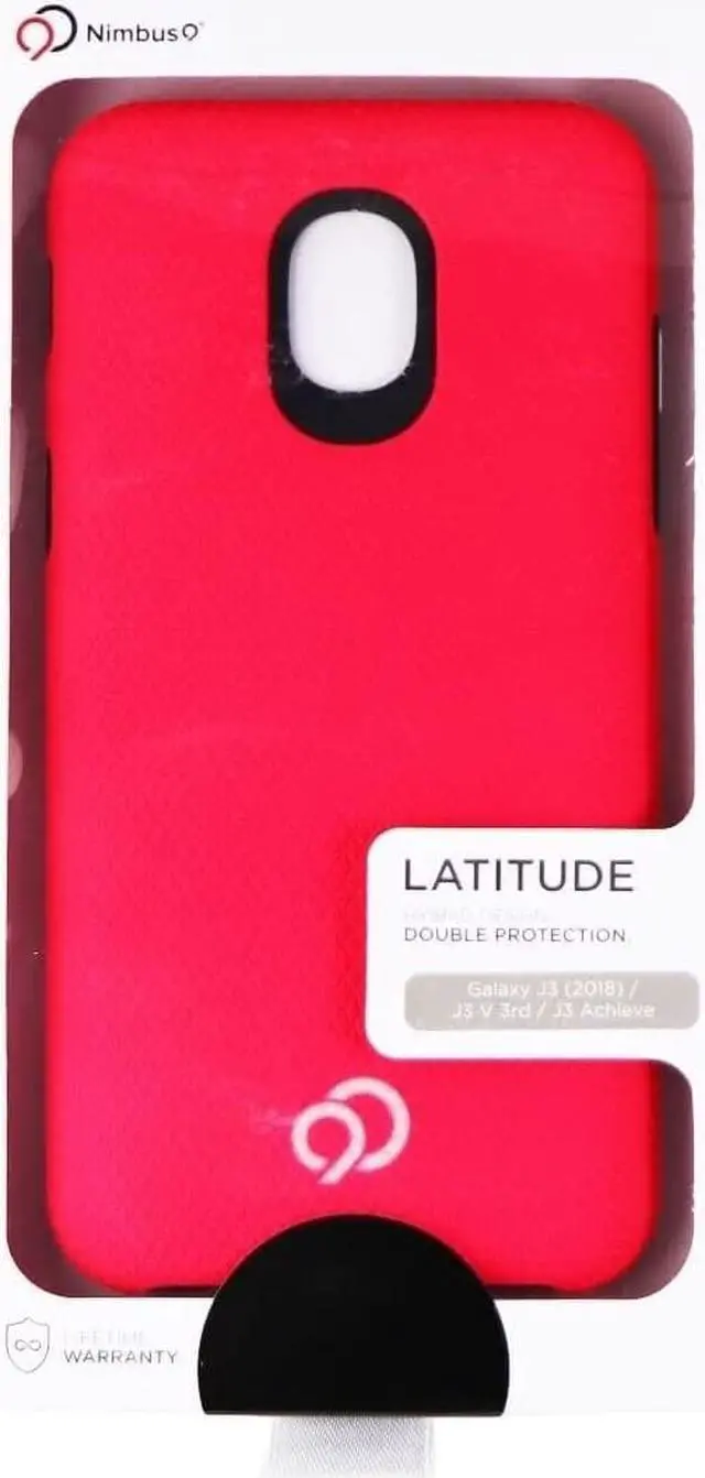 Alt view image 2 of 3 - Nimbus 9 Latitude Series Hybrid Case for Galaxy J3 (2018) - Hot Pink