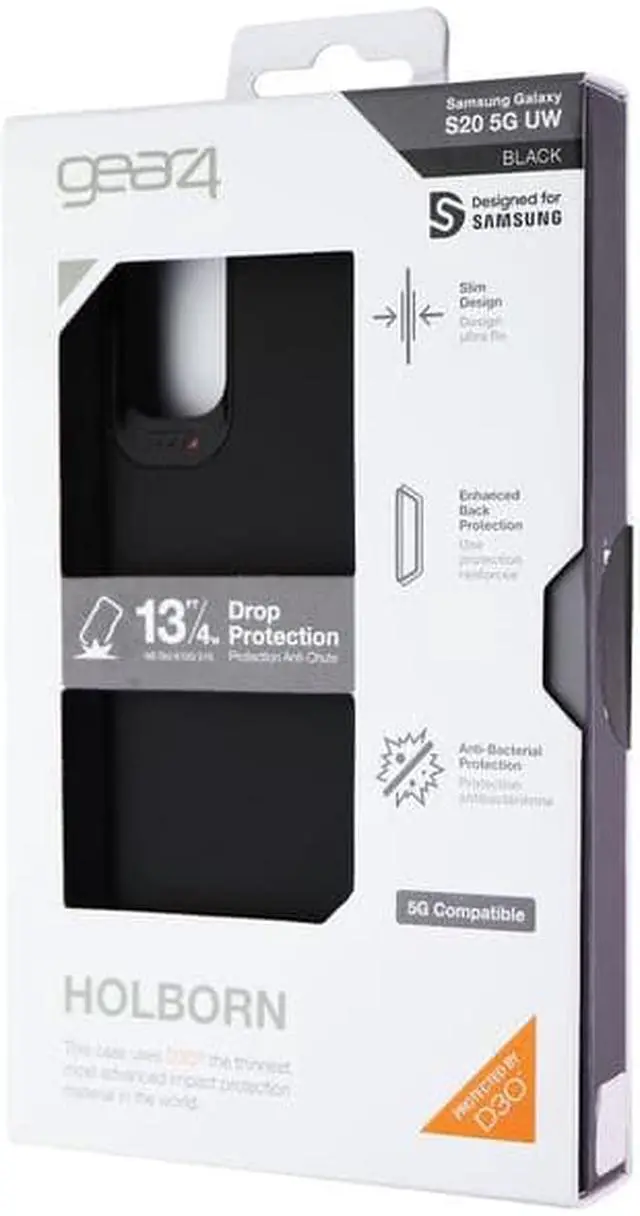 Gear4 Holborn Case for Galaxy S20 5G UW (Clear/Black)