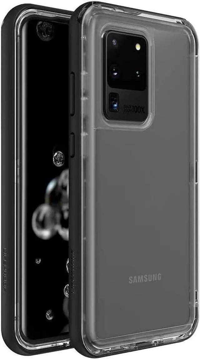 Main image of Life Proof Next Screen less Series Case for Samsung Galaxy S20 Ultra & S20 Ultra 5G (ONLY) - Black Crystal