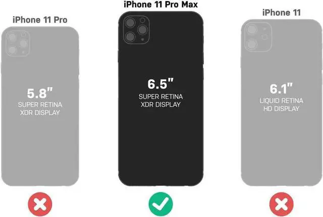 Alt view image 6 of 6 - Life Proof Wake Series Case for iPhone 11 Pro Max - Black