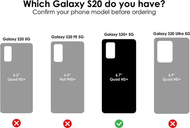 Alt view image 6 of 6 - LifeProof WAKE SERIES Case for Galaxy S20+/Galaxy S20+ 5G ONLY - (Not compatible with any other Galaxy S20 models) - BLACK