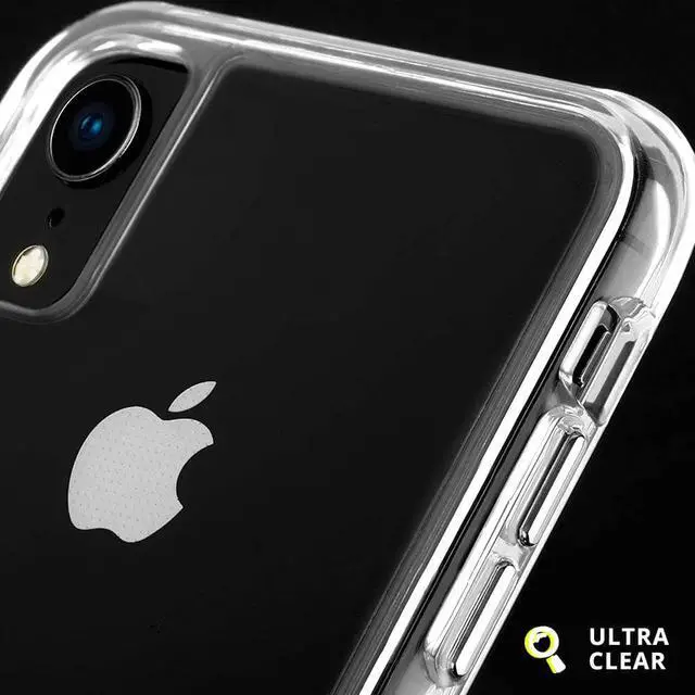 Alt view image 2 of 8 - Case Mate Tough Clear Case for iPhone XR Clear