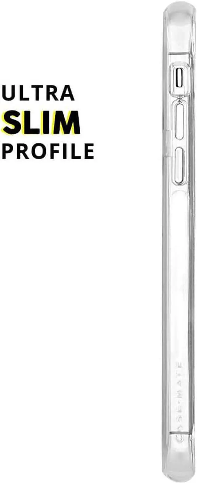 Alt view image 5 of 8 - Case Mate Tough Clear Case for iPhone XR Clear