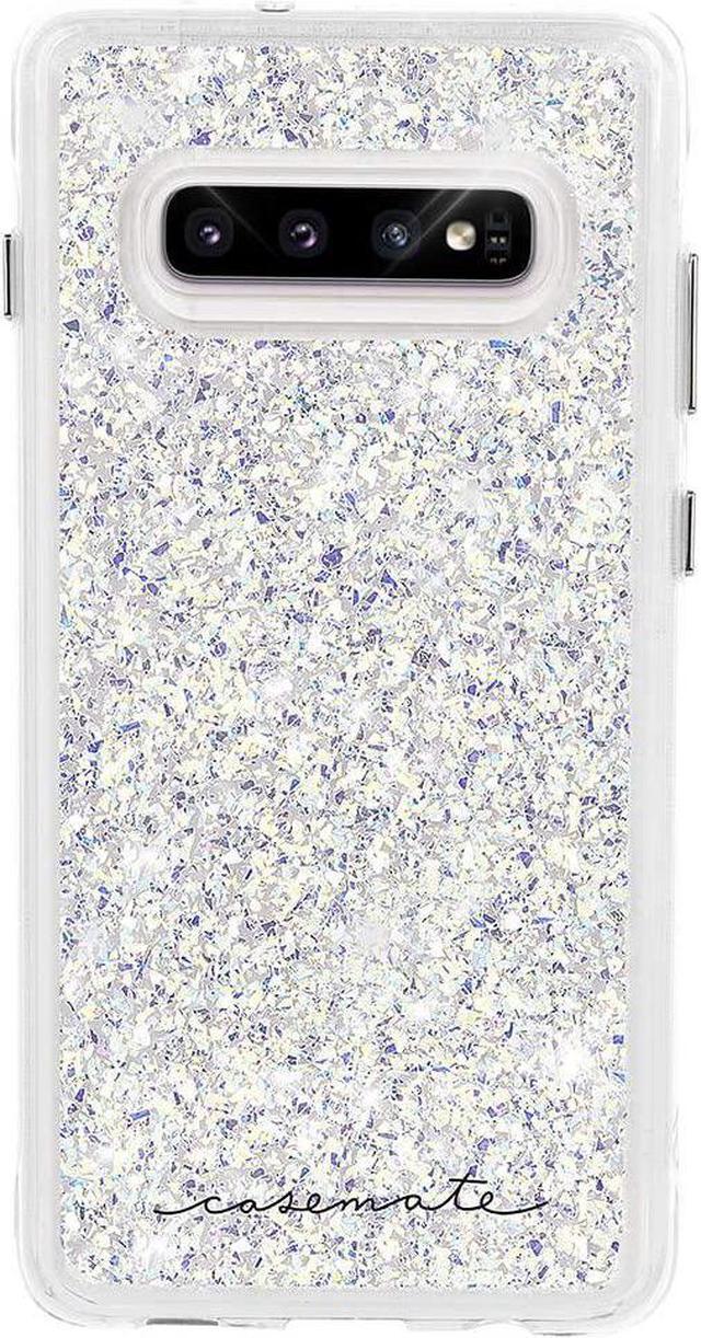 Main image of Case-Mate Twinkle Case for Samsung Galaxy S10 - Stardust (Clear/Iridescent)