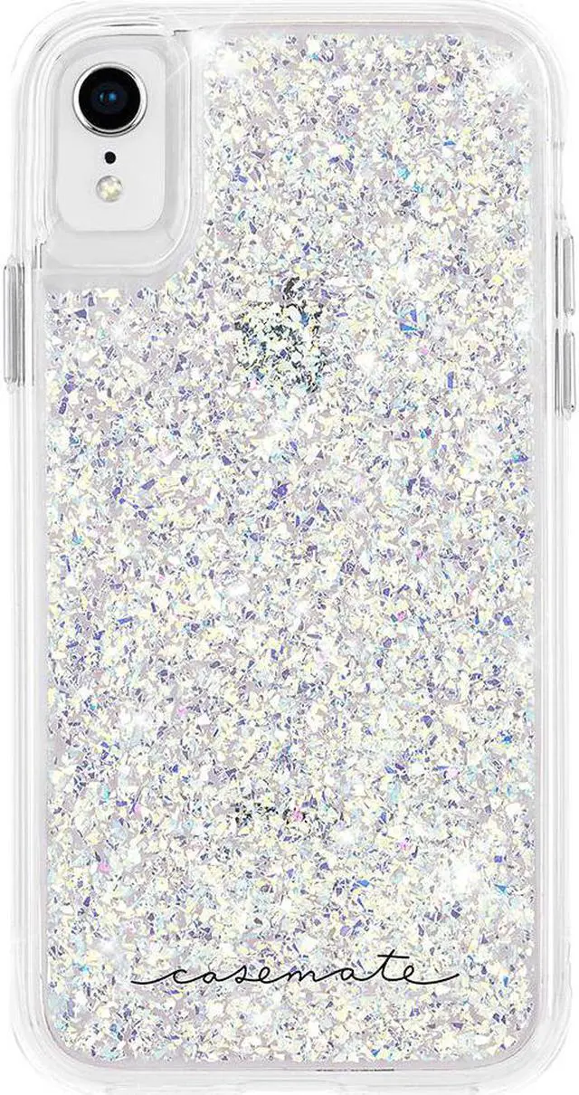 Main image of Case-Mate Twinkle Case for iPhone Xr - Stardust (Clear/Iridescent)