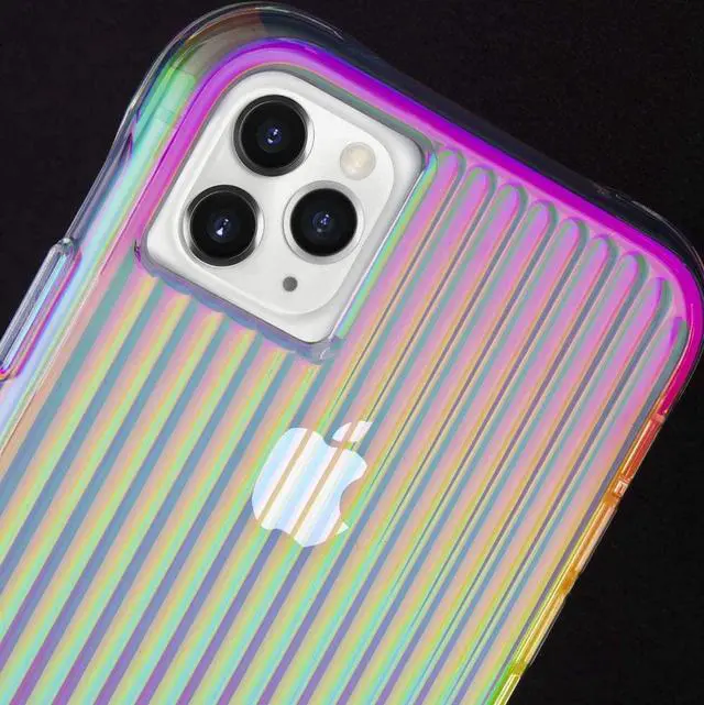 Alt view image 3 of 7 - Case-Mate Tough Groove Case for Apple iPhone 11 Pro (5.8-inch) - Iridescent