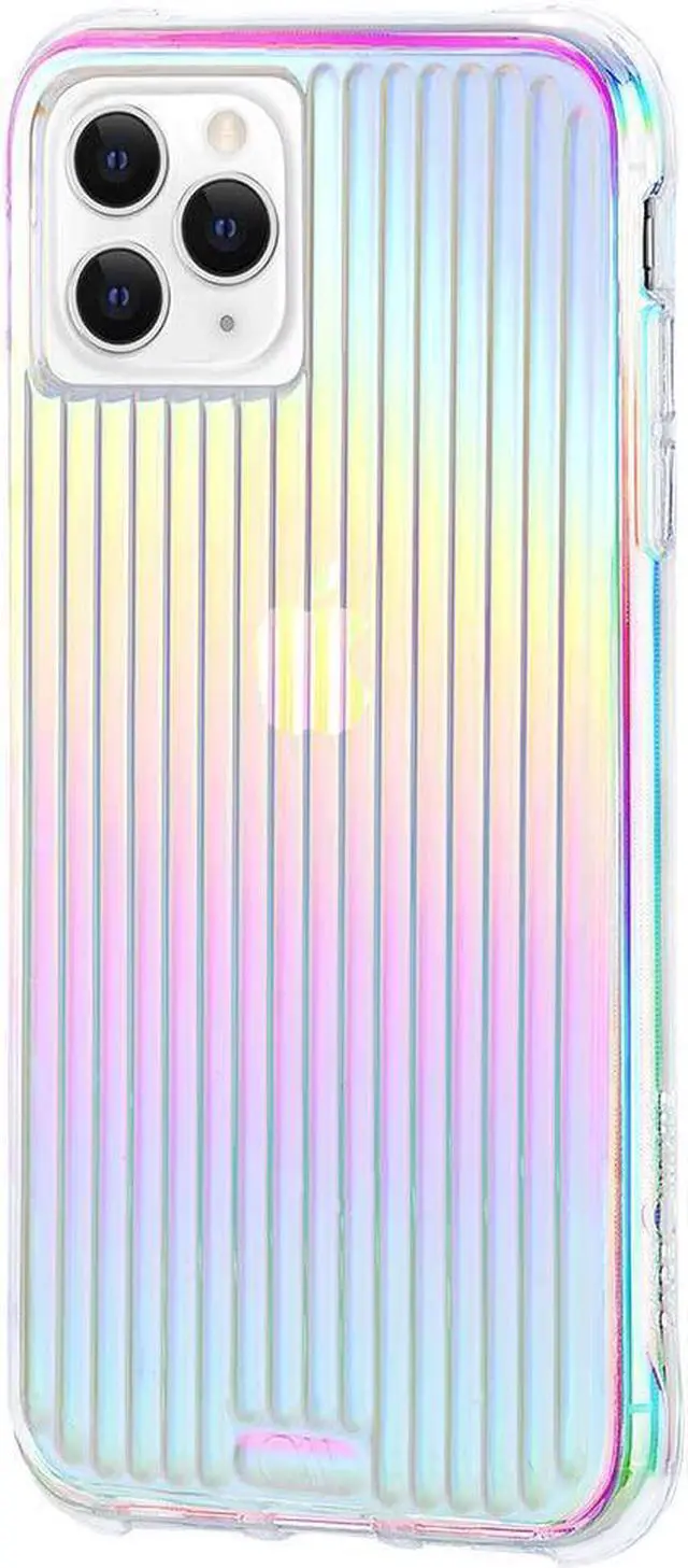 Alt view image 5 of 7 - Case-Mate Tough Groove Case for Apple iPhone 11 Pro (5.8-inch) - Iridescent