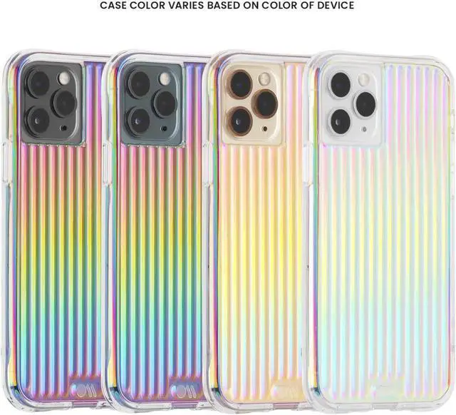 Alt view image 6 of 7 - Case-Mate Tough Groove Case for Apple iPhone 11 Pro (5.8-inch) - Iridescent
