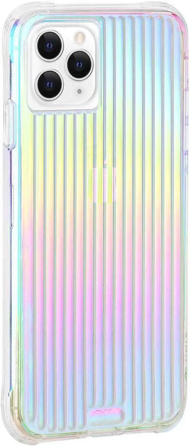 Alt view image 7 of 7 - Case-Mate Tough Groove Case for Apple iPhone 11 Pro (5.8-inch) - Iridescent