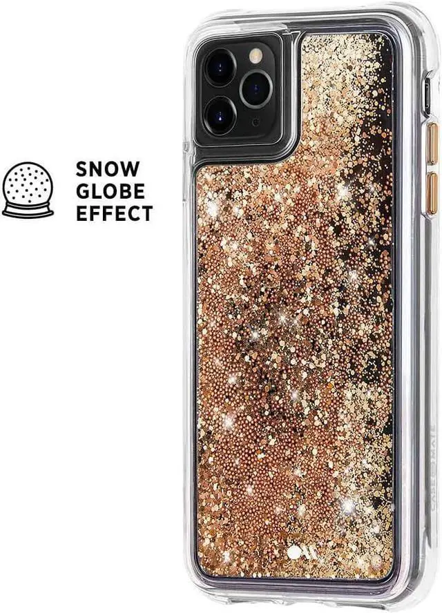 Alt view image 3 of 7 - Case-Mate Waterfall Series Case for iPhone 11 Pro  Gold