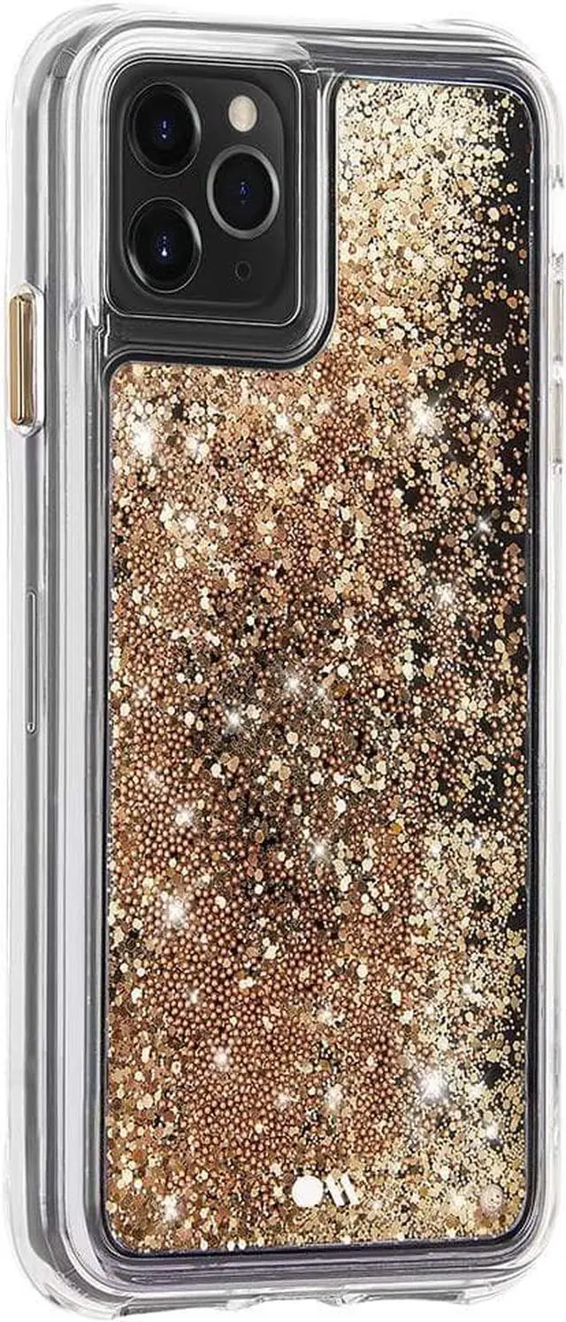 Alt view image 7 of 7 - Case-Mate Waterfall Series Case for iPhone 11 Pro  Gold